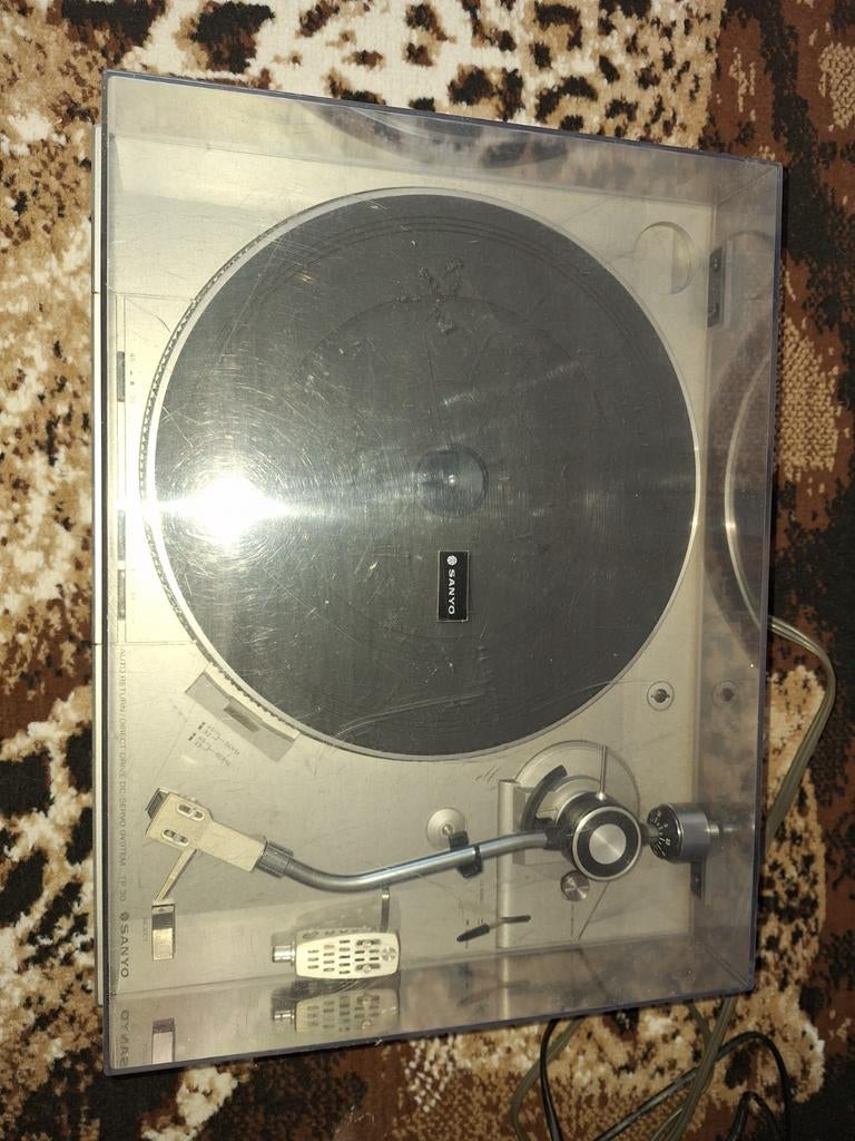Sanyo TP 626 Direct Drive Platenspeler, Audio, Tv en Foto, Platenspelers, Ophalen of Verzenden, Gebruikt, Platenspeler, Overige merken