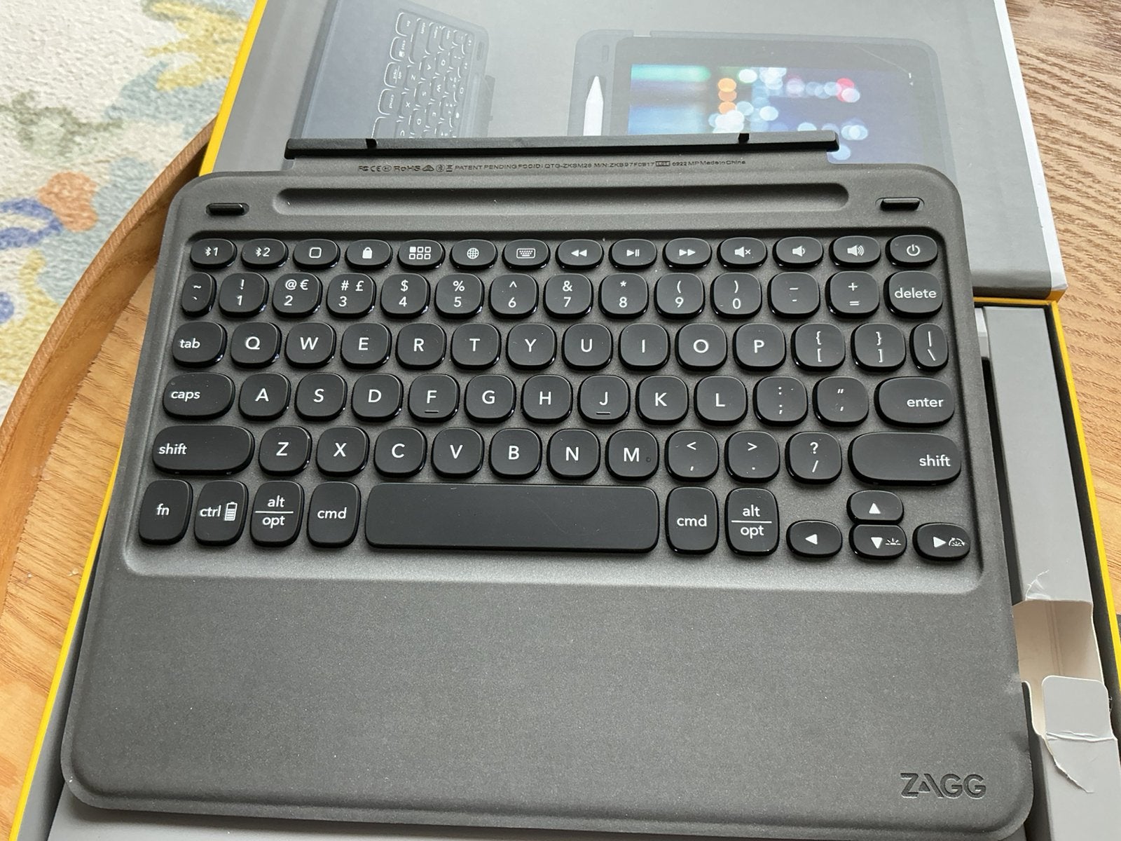 Extern toetsenbord voor iPad, 10 inch, Voor iPad 9,7 inch, Nieuw, Bescherming voor- en achterkant