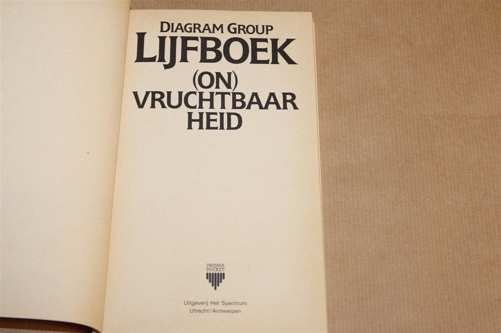Lijfboek [On]vruchtbaarheid — Zeldzaam Medisch Boek 1984, Ophalen of Verzenden, Gelezen