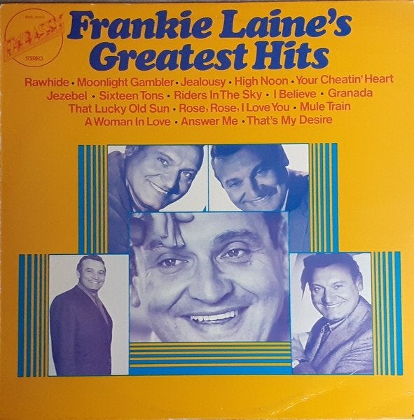 LP - Frankie Laine ‎– Frankie Laine's Greatest Hits, LP, Gebruikt, Ophalen of Verzenden, Beschermende buitenhoes