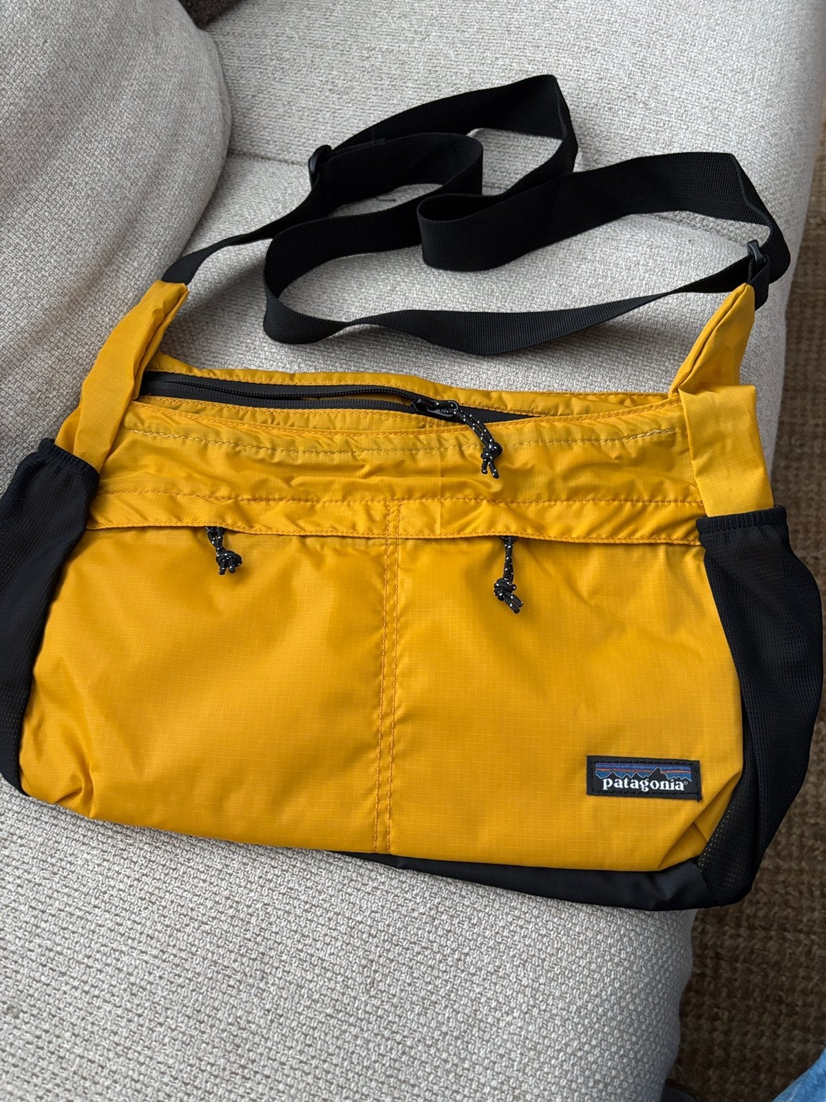 Patagonia slingbag, spicy orange kleur, nieuw, ultralight, Minder dan 40 cm, Minder dan 35 cm, Zo goed als nieuw, Minder dan 20 cm