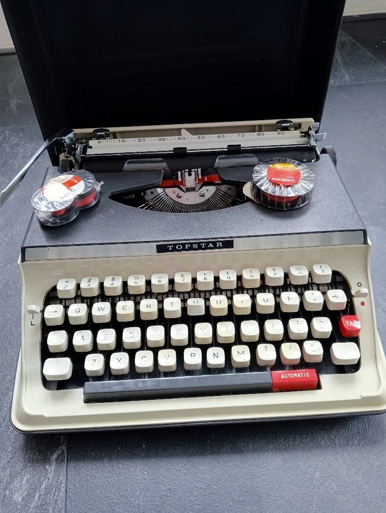 typemachine merk TOPSTAR, Diversen, Typemachines, Ophalen, Gebruikt