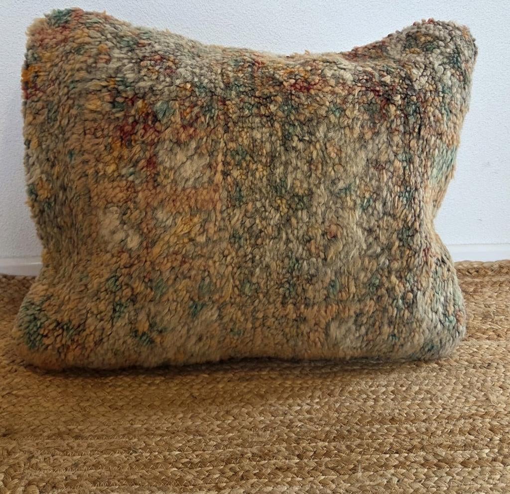 Marokkaans berber kussen, Huis en Inrichting, Woonaccessoires | Kussens, Nieuw, Vierkant, Verzenden