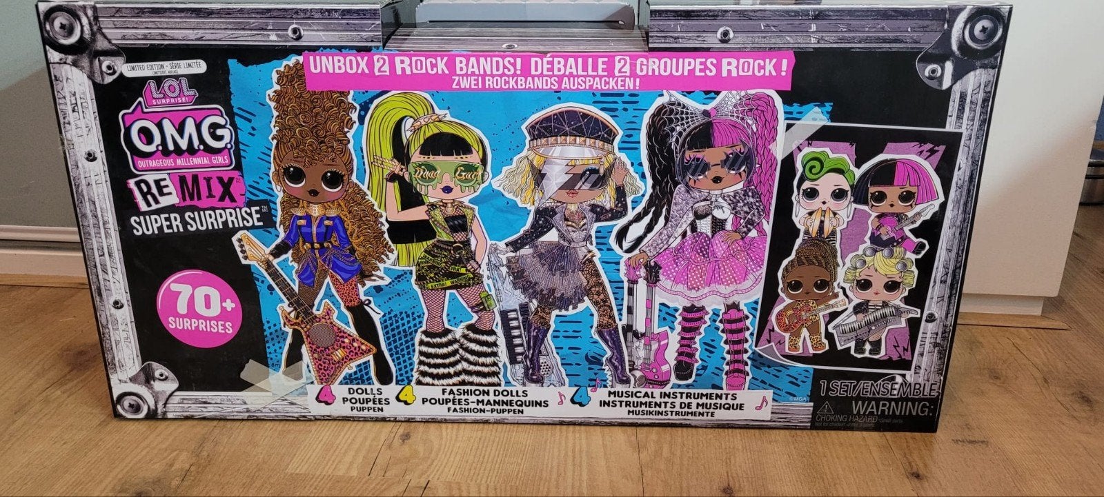 Lol omg remix super surprise poppen., Ophalen of Verzenden, Zo goed als nieuw, Pop
