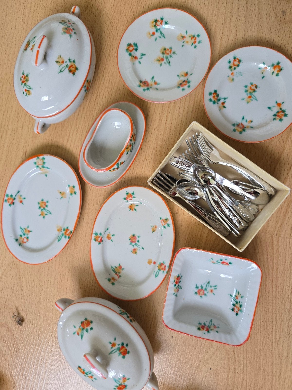 Kinder speel servies (vintage), Antiek en Kunst, Ophalen