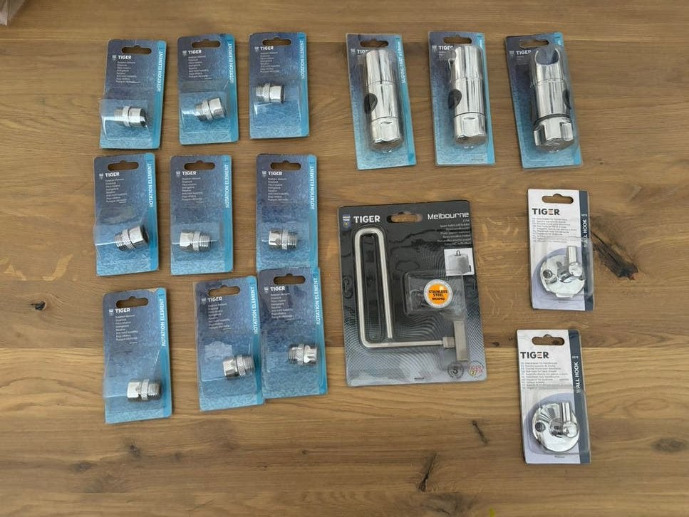 partij Tiger badkamer- & douche-accessoires – Nieuw, Huis en Inrichting, Ophalen of Verzenden, Nieuw