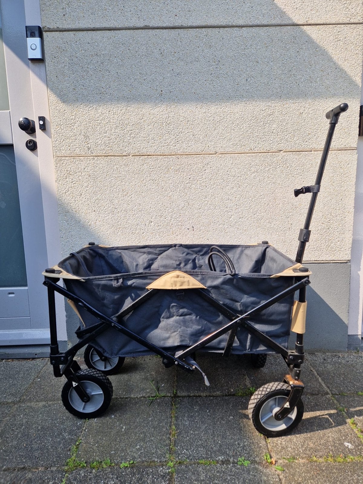 Opvouwbare bolderkar van decathlon, Caravans en Kamperen, Ophalen, Opvouwbaar, Gebruikt