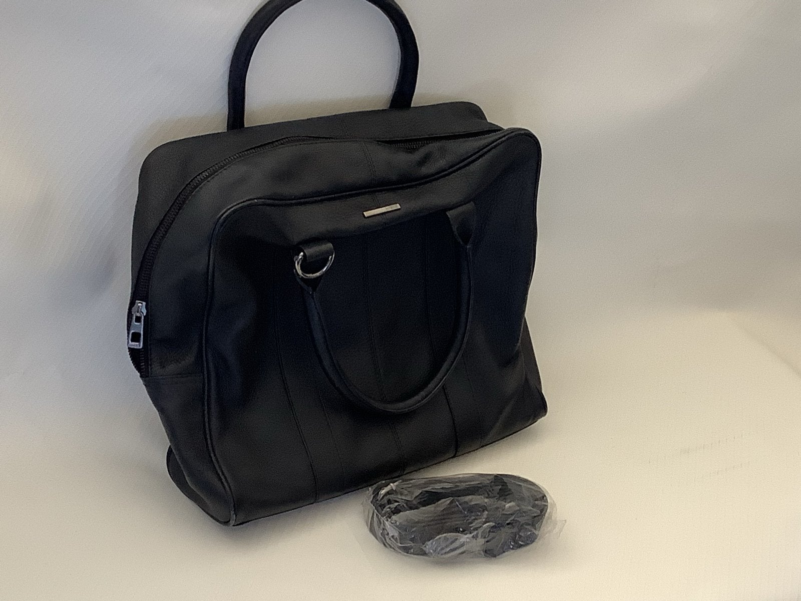 Nieuwe Mexx Leren Laptoptas met Binnentas, Sieraden, Tassen en Uiterlijk, Tassen | Damestassen, Ophalen, Nieuw, Zwart, Overige typen