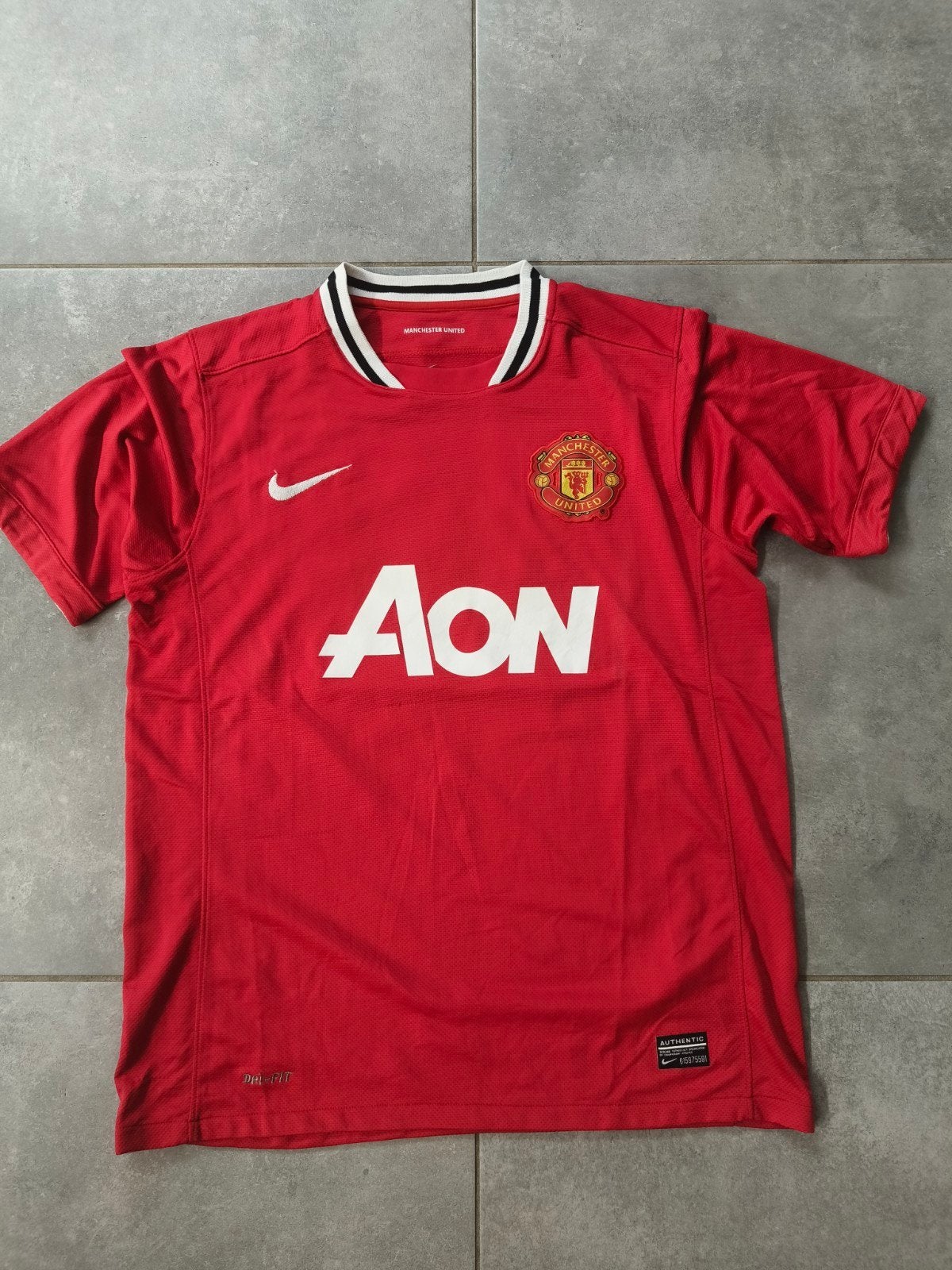 Manchester United 2011/2012 Maat M 015975591, Sport en Fitness, Ophalen of Verzenden, Zo goed als nieuw, Shirt