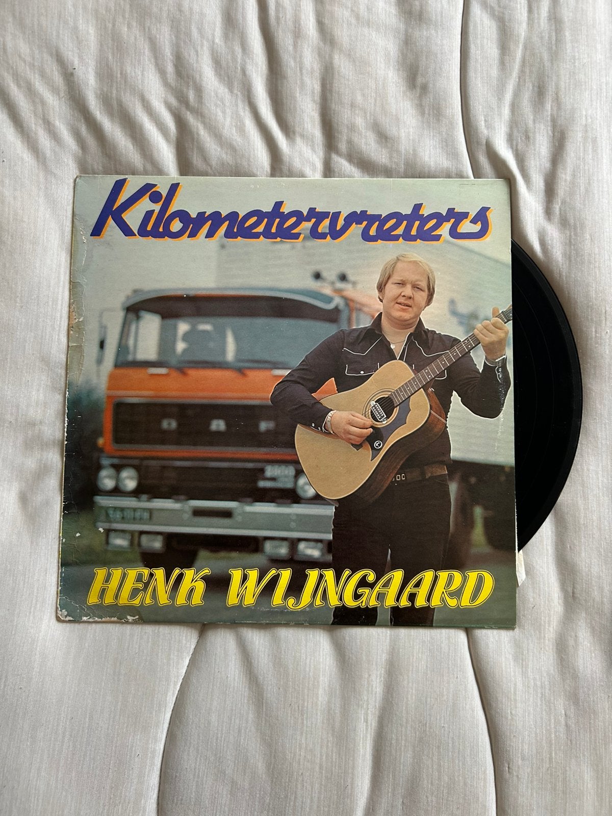 Telstar - Kilometervreters - Henk Wijngaard LP, LP, Gebruikt, Ophalen of Verzenden, Levenslied of Smartlap