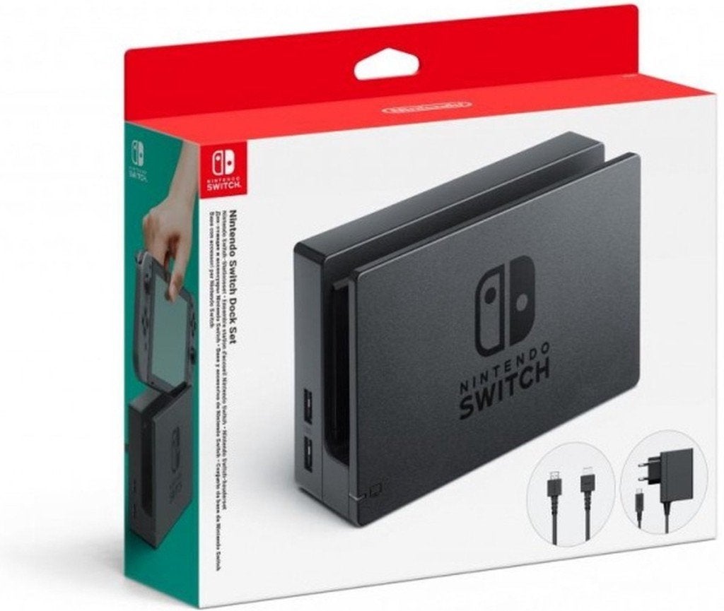 Nintendo Switch Dock Set – Origineel – Nieuw in Doos, Verzenden, Nieuw, Switch, Oplader of Kabel