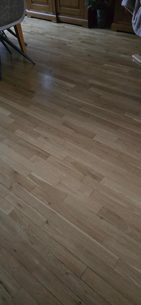 Keuken, parket eikenhout,voorraad kast Zo goed als nieuw, Ophalen of Verzenden, Zo goed als nieuw