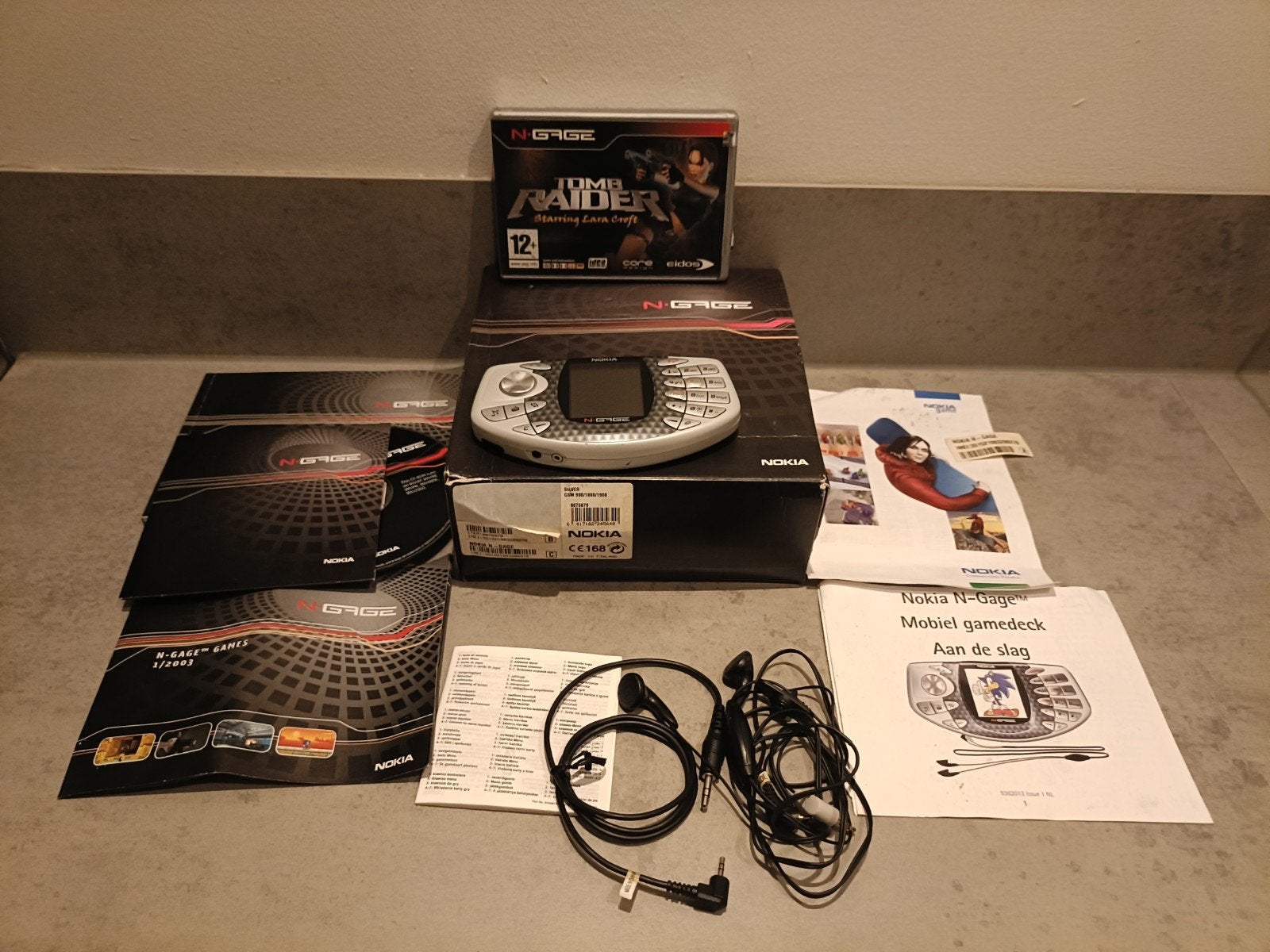 Nokia N-Gage met Tomb Raider, Ophalen, Overige merken, Gebruikt