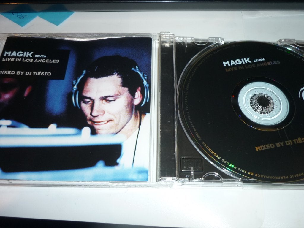 Dj Tiesto de cd magik seven - live in los angeles, Verzenden, Zo goed als nieuw, Dance Populair