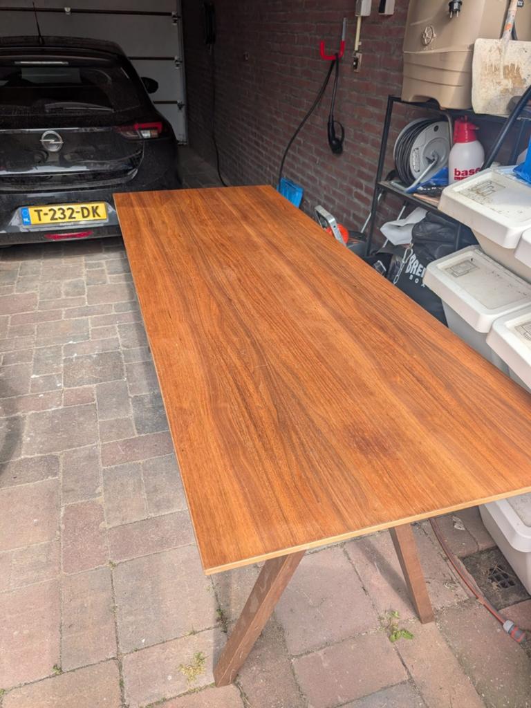 IKEA Stockholm tafel met lichte gebruikssporen, Ophalen, Gebruikt, 200 cm of meer, 50 tot 100 cm