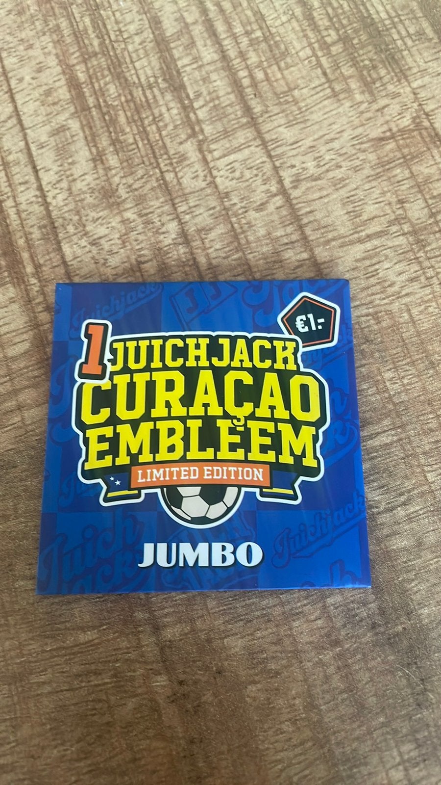 Curacao Embleem Jumbo (Overal Uitverkocht!!!), Jumbo, Ophalen of Verzenden