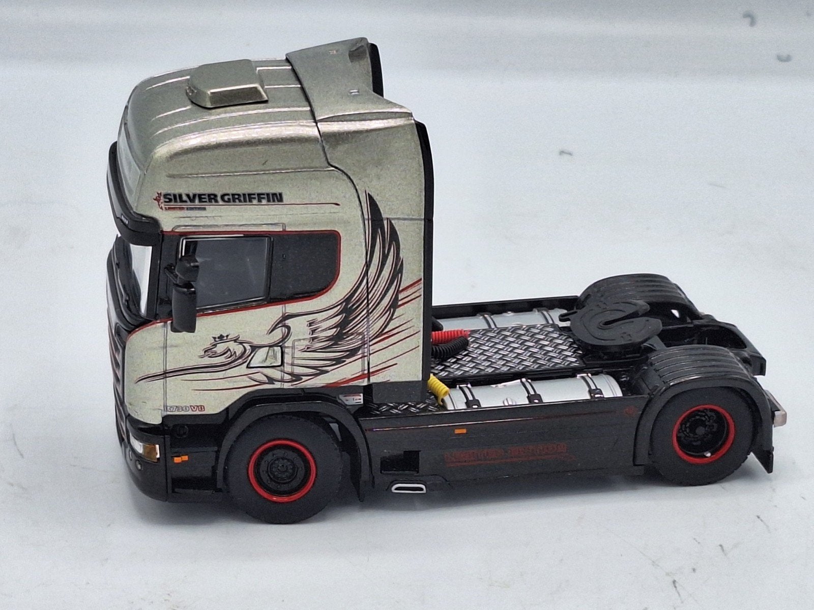 Premium Line Scania R Streamline Topline 4x2 Silver Griffin, Ophalen of Verzenden, Zo goed als nieuw, Bus of Vrachtwagen, Nvt