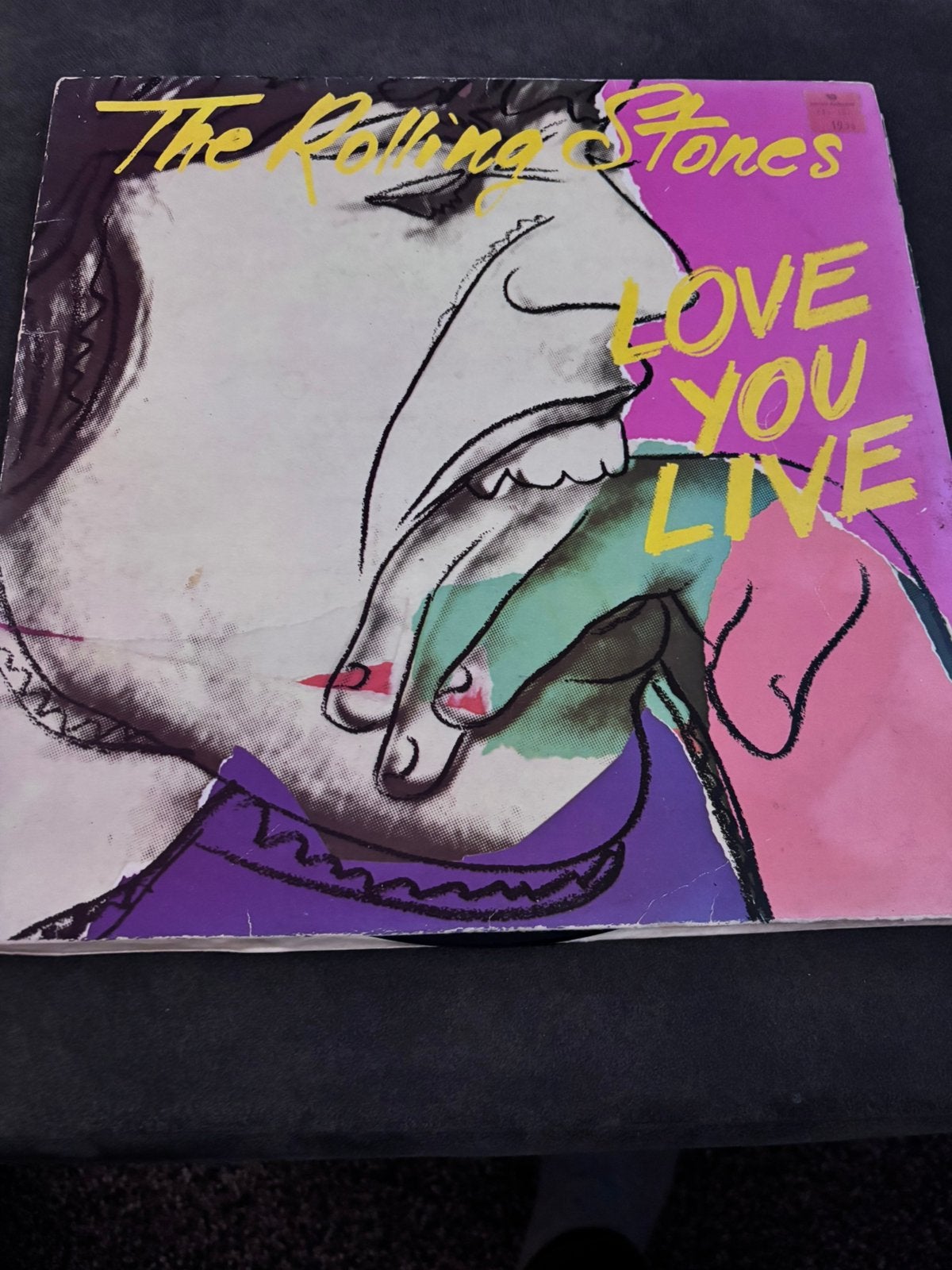 The rolling stones love you live, Cd's en Dvd's, Vinyl | Rock, Ophalen of Verzenden, Zo goed als nieuw, 12 inch, Poprock