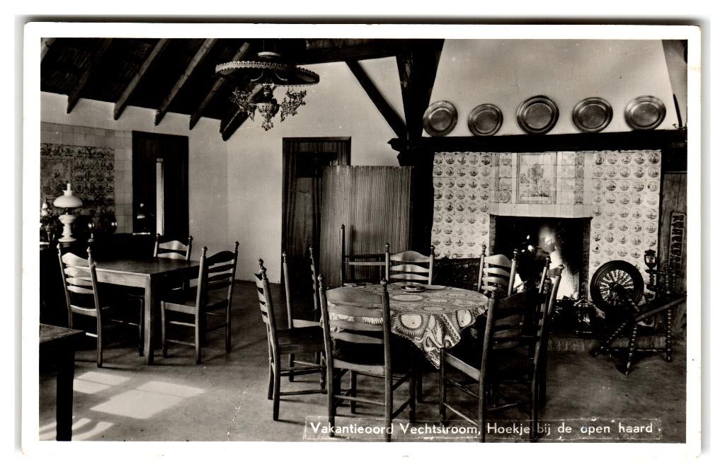 Oudleusen, Vacantieoord Vechtstroom. Lees beschrijving, Verzamelen, Ansichtkaarten | Nederland, Gelopen, Overijssel, 1940 tot 1960