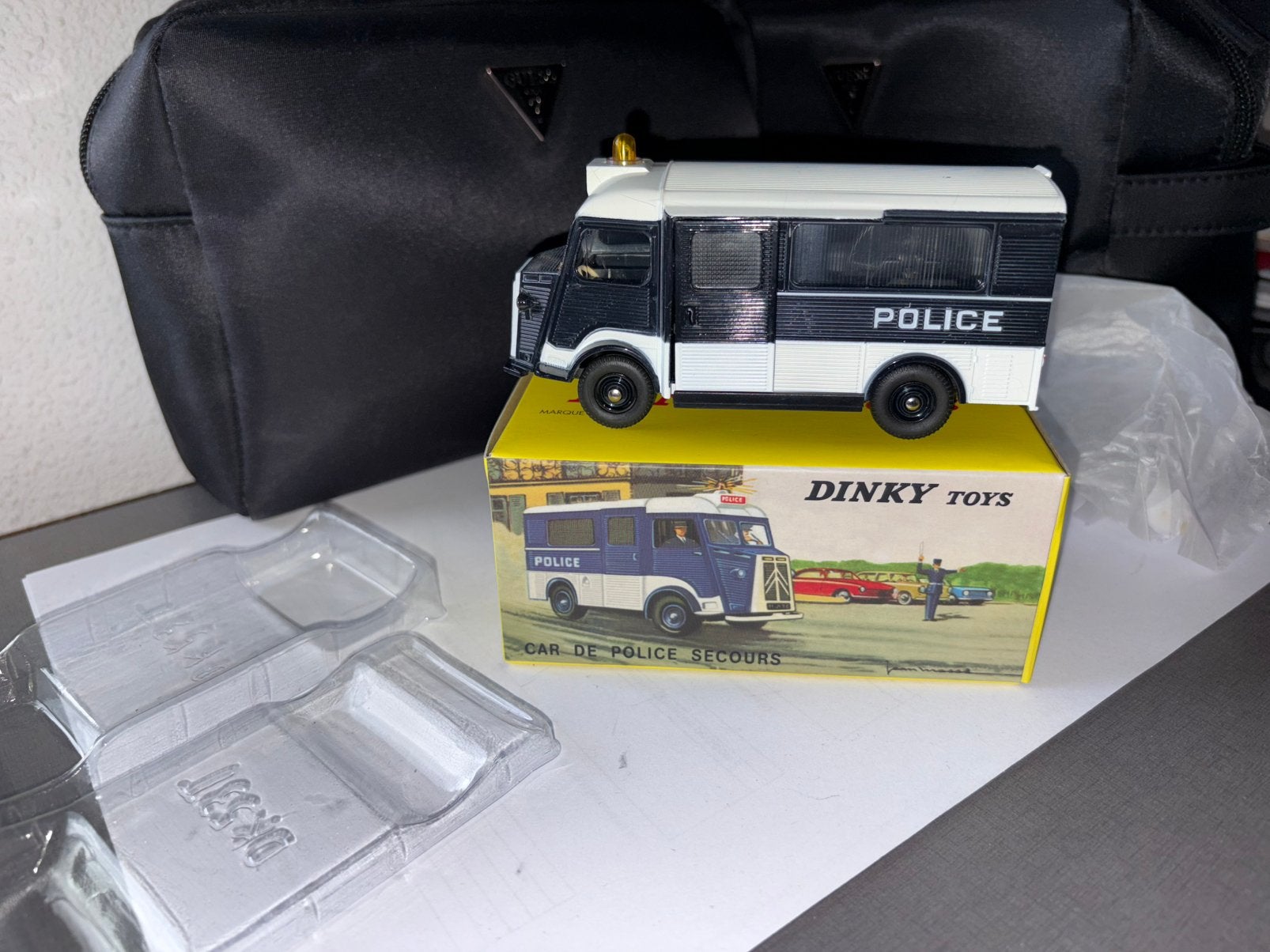 DINKY TOYS CITROEN CURRUS POLITIE BUS, Hobby en Vrije tijd, Ophalen of Verzenden, Nieuw, Auto, Dinky Toys