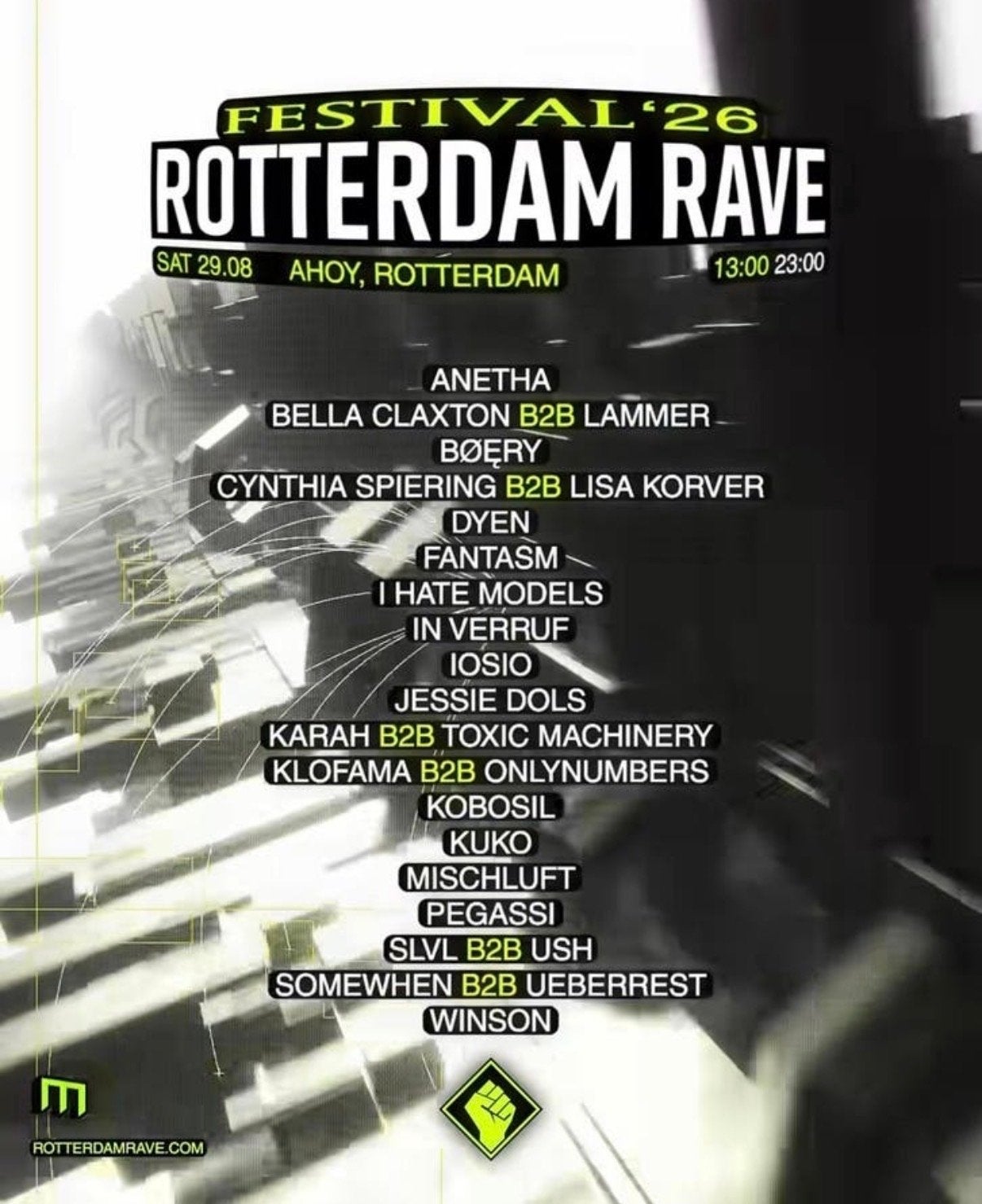 Rotterdam rave festival 1x, Tickets en Kaartjes, Concerten | Dance, Eén persoon