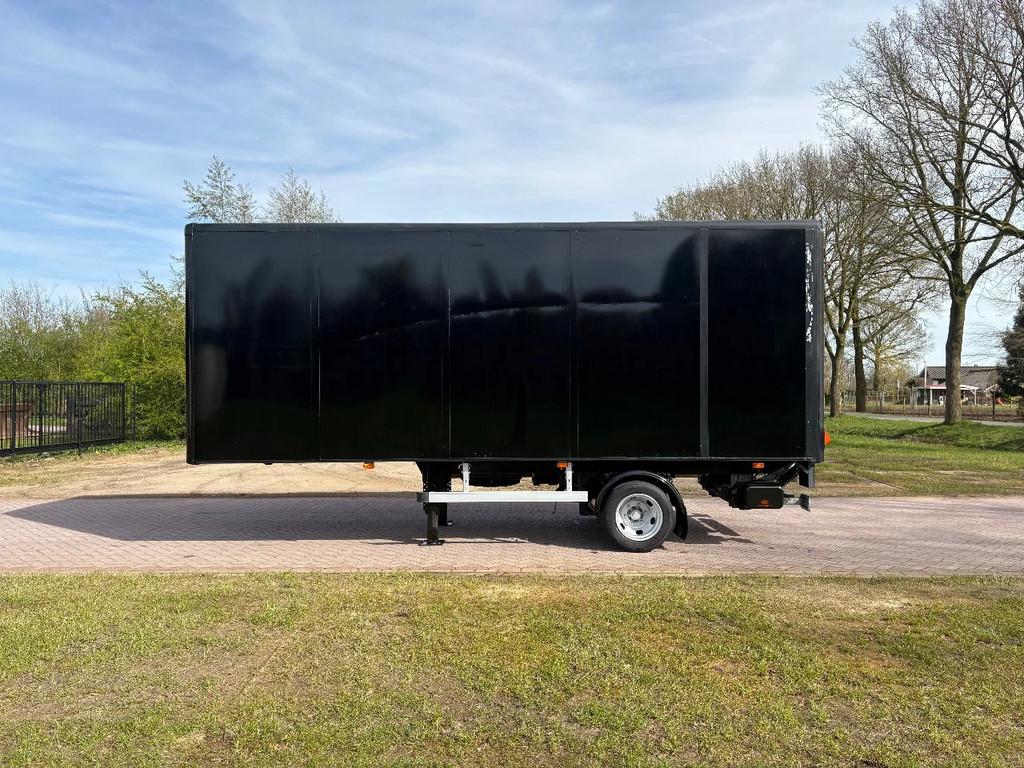 kuiper PL C Be oplegger 7 ton met laadklep 1000kg (bj 2006), Auto's, Vrachtwagens, Overige brandstoffen, Zwart, Origineel Nederlands