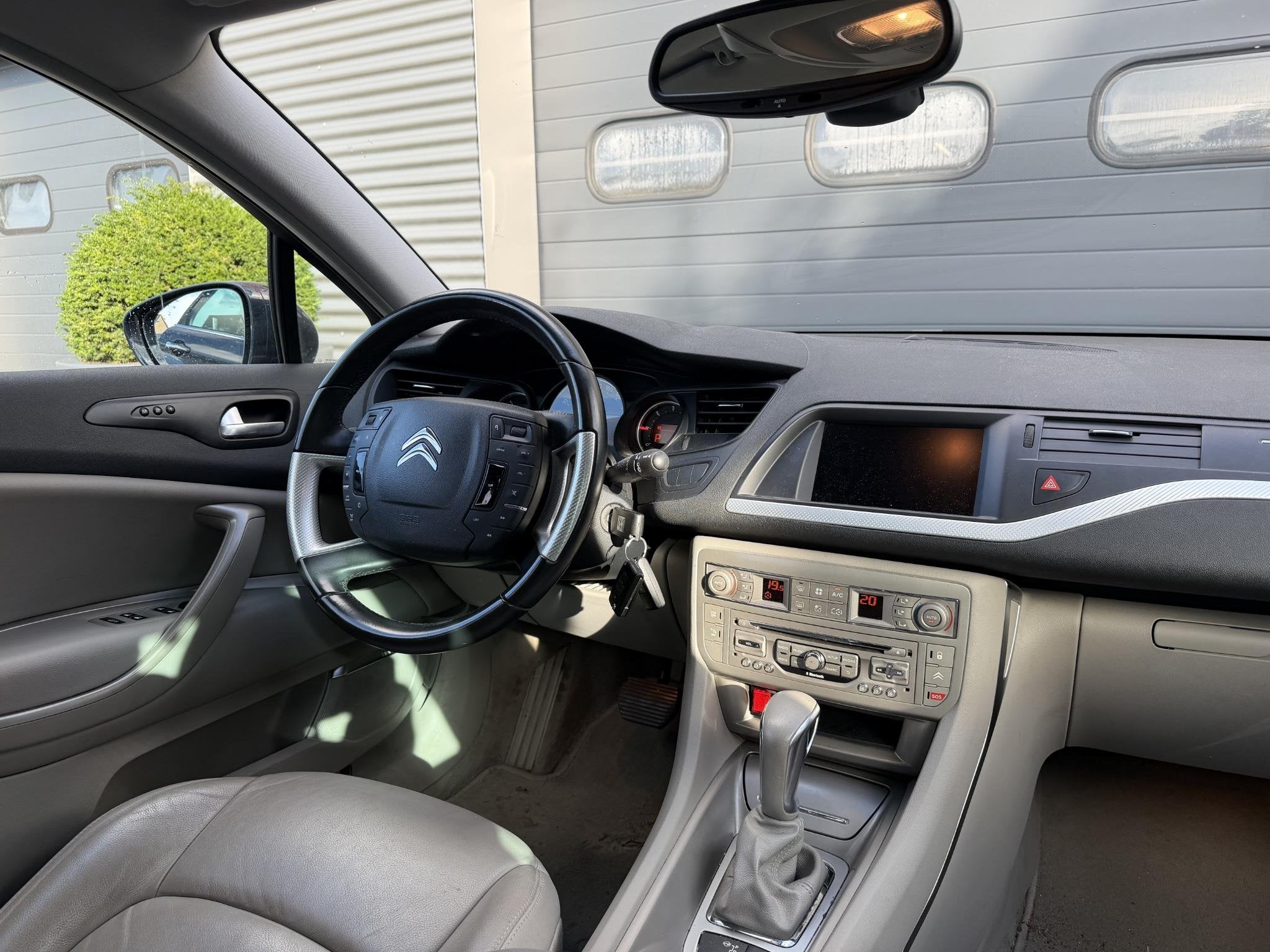 Citroen C5 Tourer 2.0 HDiF Exclusive | Lederen Bekleding | X, Auto's, Euro 5, 4 cilinders, Blauw, 163 pk