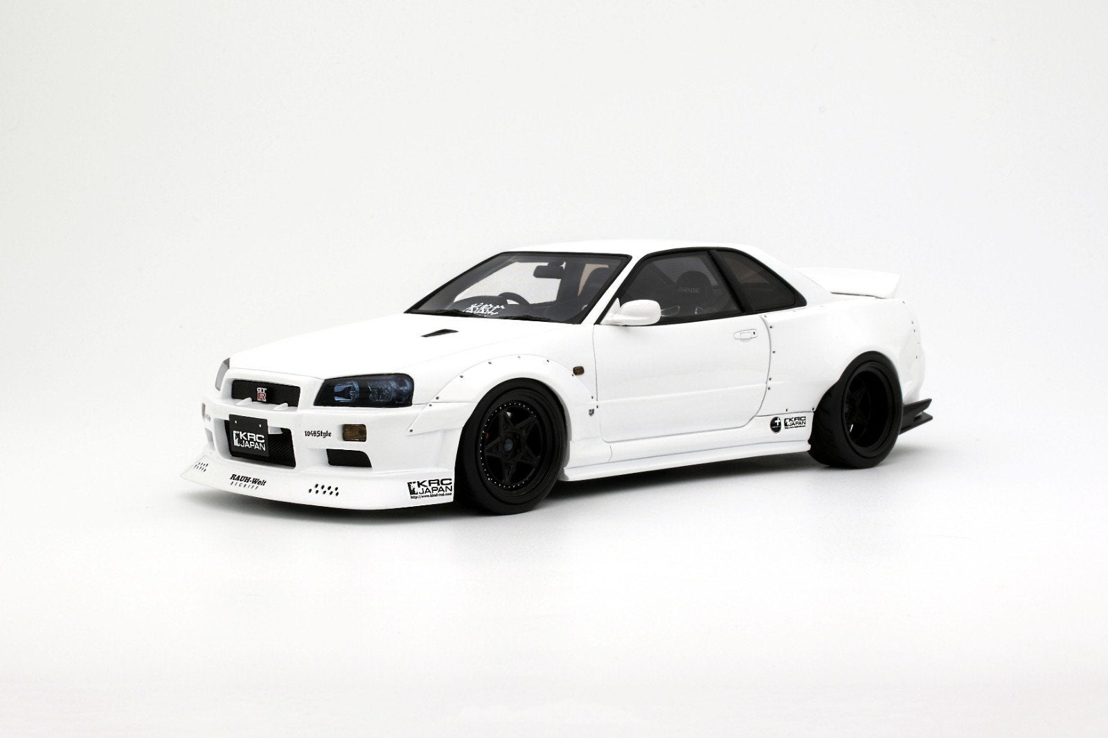 Ottomobile Nissan Skyline GT-R BNR34 By KRC 1/2000 1:18 Nieu, Ophalen of Verzenden, Nieuw, Auto, OttOMobile