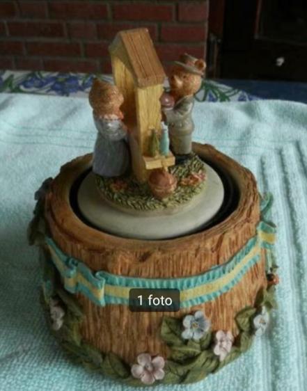 Muziekdoos, Antiek en Kunst, Curiosa en Brocante, Ophalen of Verzenden