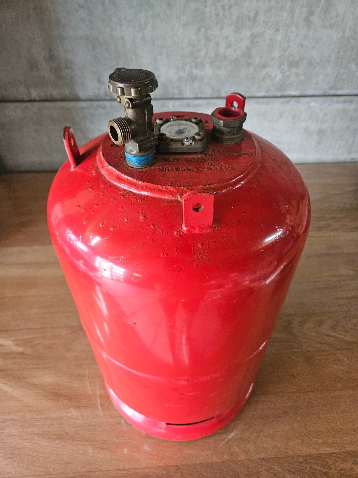 LPG tank fles 11kg met 80% beveiliging, Ophalen, Gebruikt