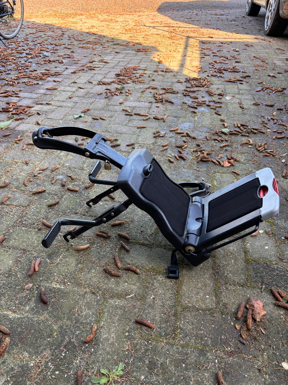 Bobike fietszitje achter, Ophalen, Achterzitje, 15 t/m 36 kg, Gebruikt