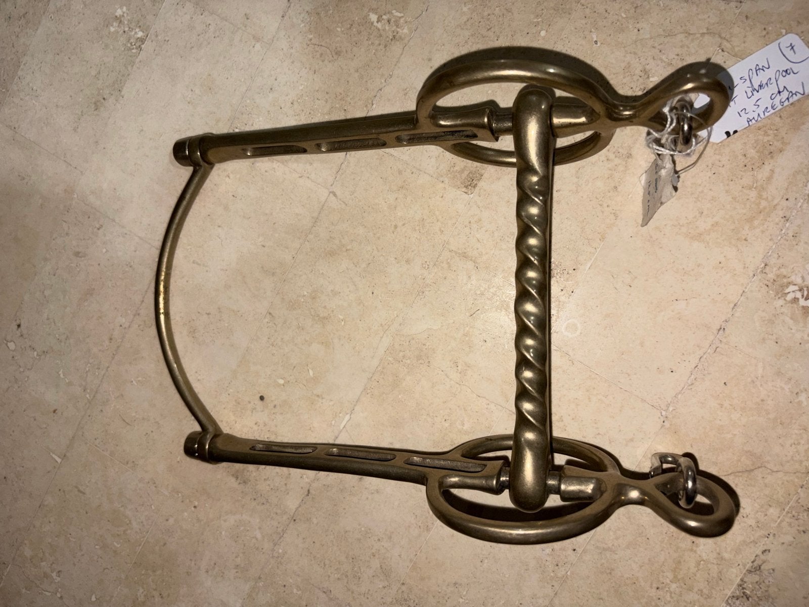 Myler MB04 Combination Bit 12,5 cm Level 3 Anatomisch, Ophalen of Verzenden, Dressuur