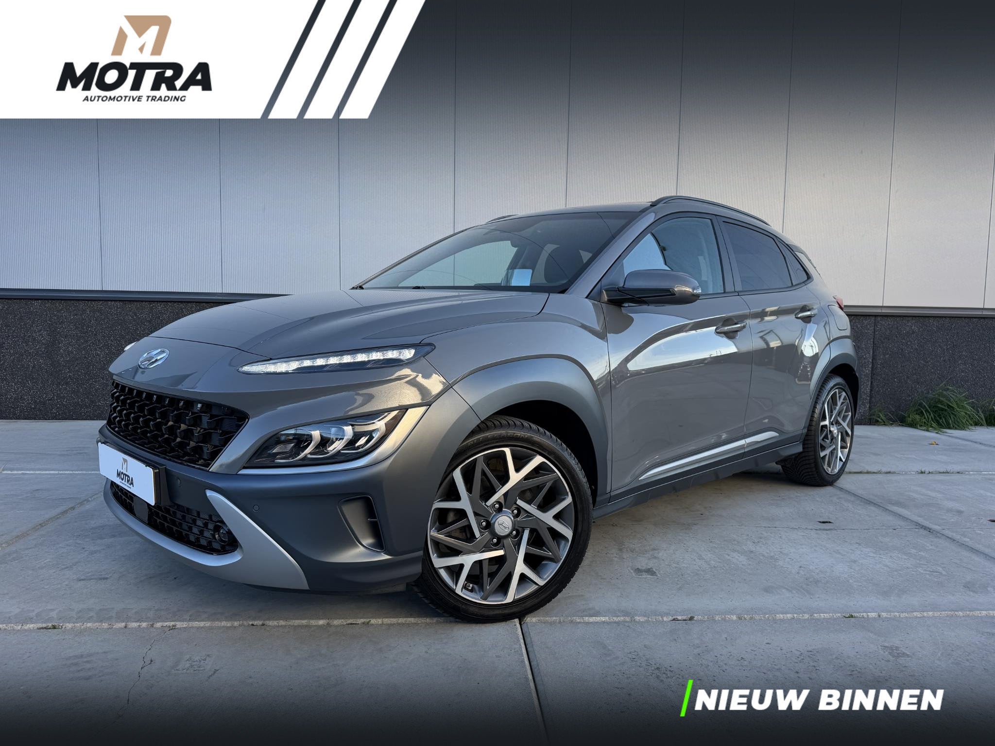 Hyundai Kona 1.6 GDI HEV Fashion Design Sky | Trekhaak | App, Dealer onderhouden, Gebruikt, Euro 6, 2 kWh