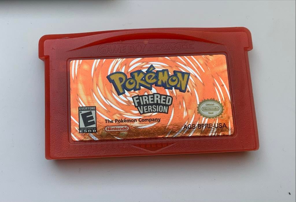 Pokémon FireRed Version - Game Boy Advance, Gebruikt, 1 speler, Ophalen of Verzenden, Role Playing Game (Rpg)