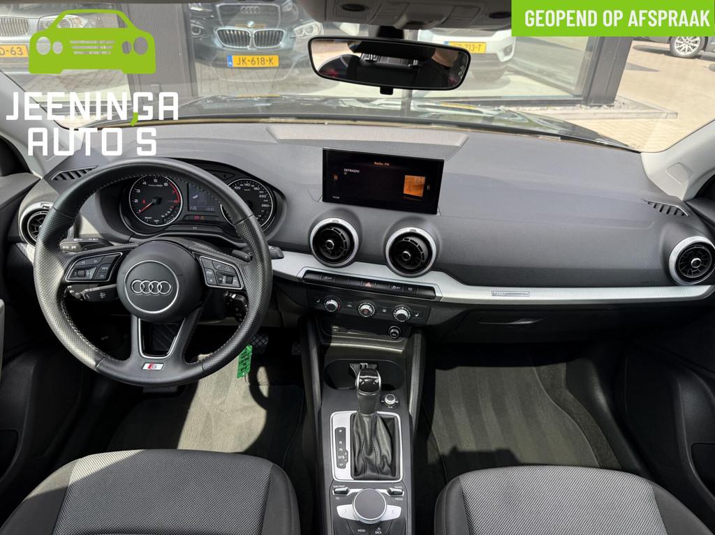 Audi Q2 35 TFSI Business Edition|S line|Navi|PDC|Clima|Stoel, Auto's, Audi, Stof, 150 pk, Zwart, Bedrijf