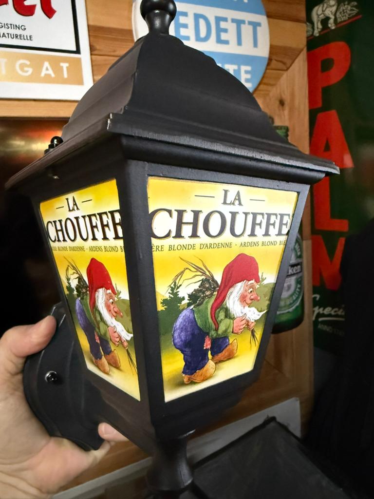 La Chouffe lamp, Ophalen of Verzenden, Nieuw, Lichtbak of (neon) lamp