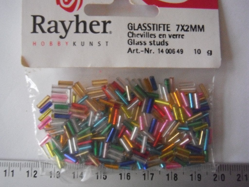 zakje Rayher rocaille staafjes, Ophalen of Verzenden, Nieuw, Kraal