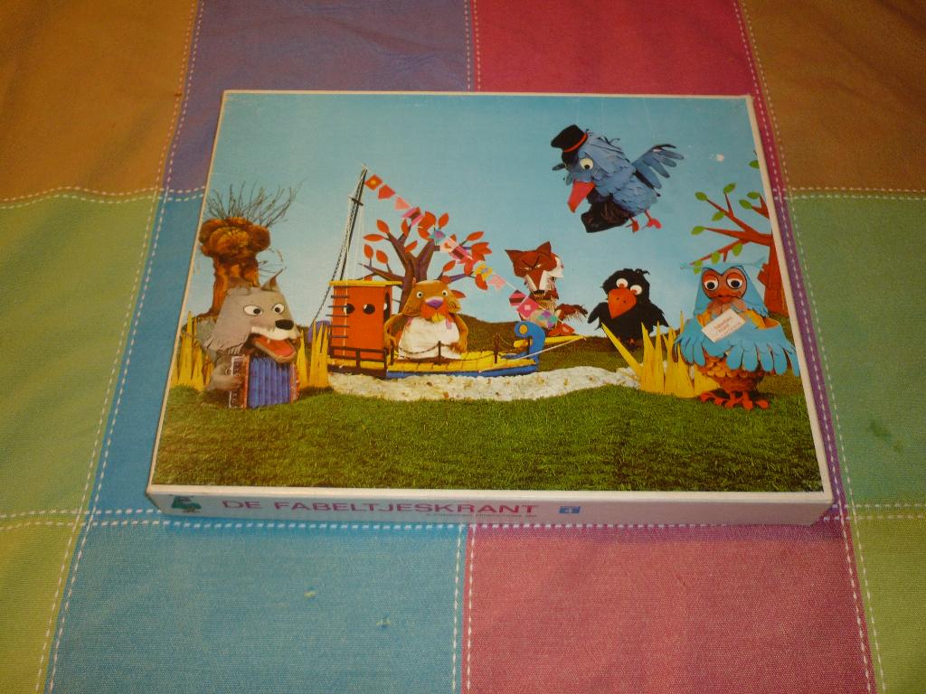 De Fabeltjeskrant legpuzzel in zeer goede staat, Ophalen of Verzenden, 500 t/m 1500 stukjes, Zo goed als nieuw, Legpuzzel