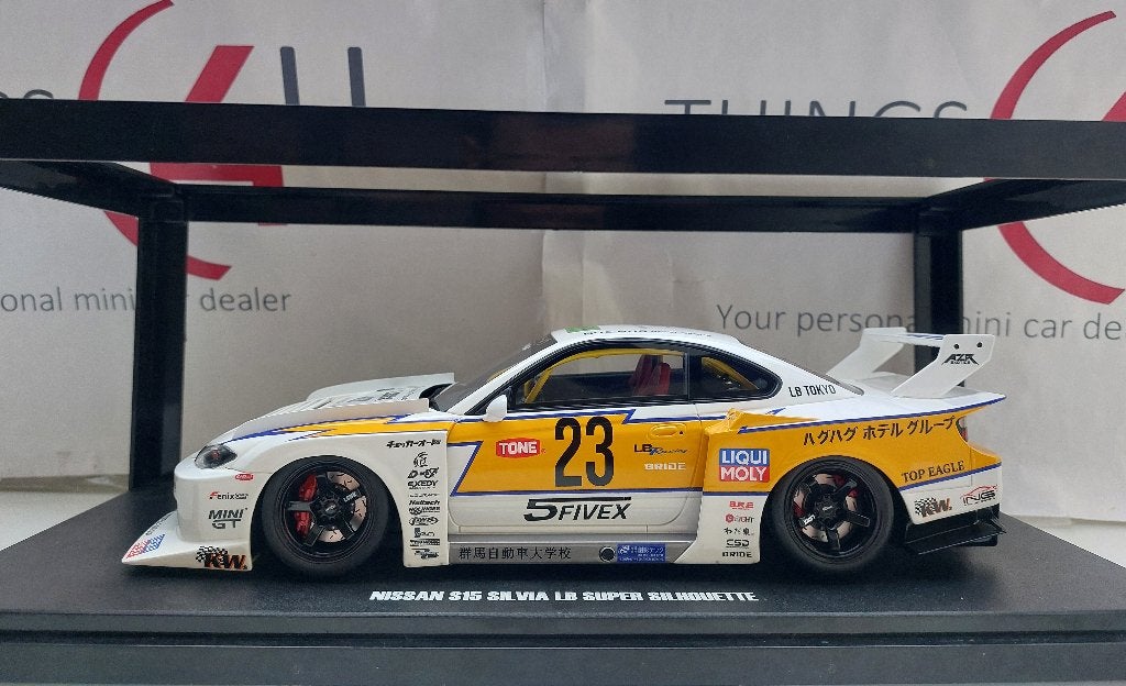 GT Spirit 1:18 Nissan S15 Silvia LB Super Silhouette 2021, Ophalen of Verzenden, Nieuw, Auto, Overige merken