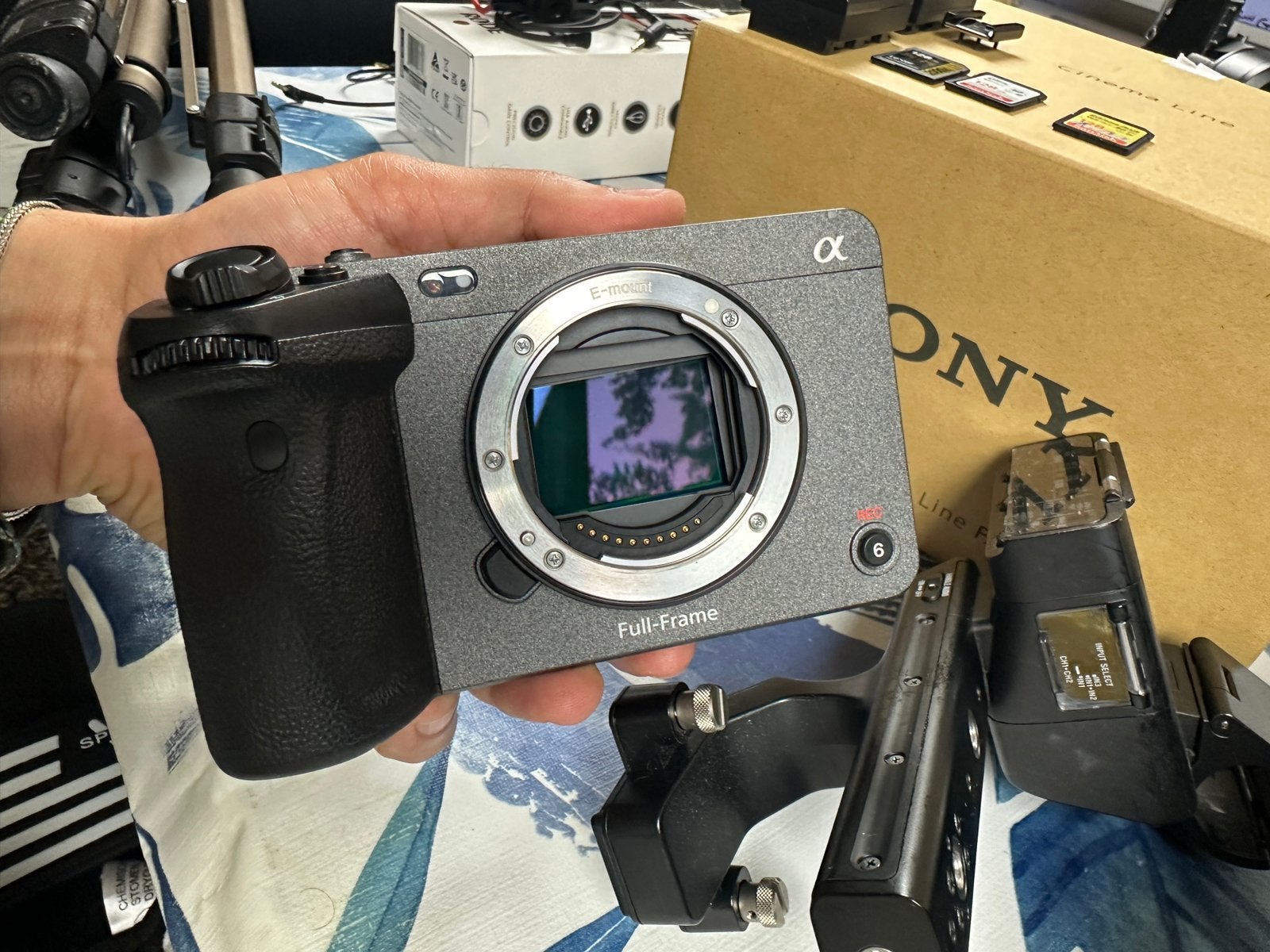 Sony FX3 Cinema Line + 3 Jaar Garantie (Slechts 10u), 20x of meer, Ophalen of Verzenden, Zo goed als nieuw, Sony