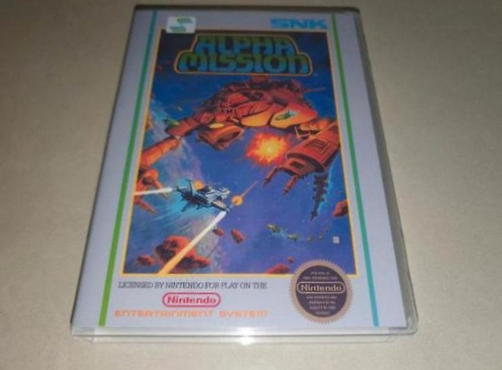 Alpha Mission NES Game Case, Avontuur en Actie, Verzenden, 1 speler, Zo goed als nieuw