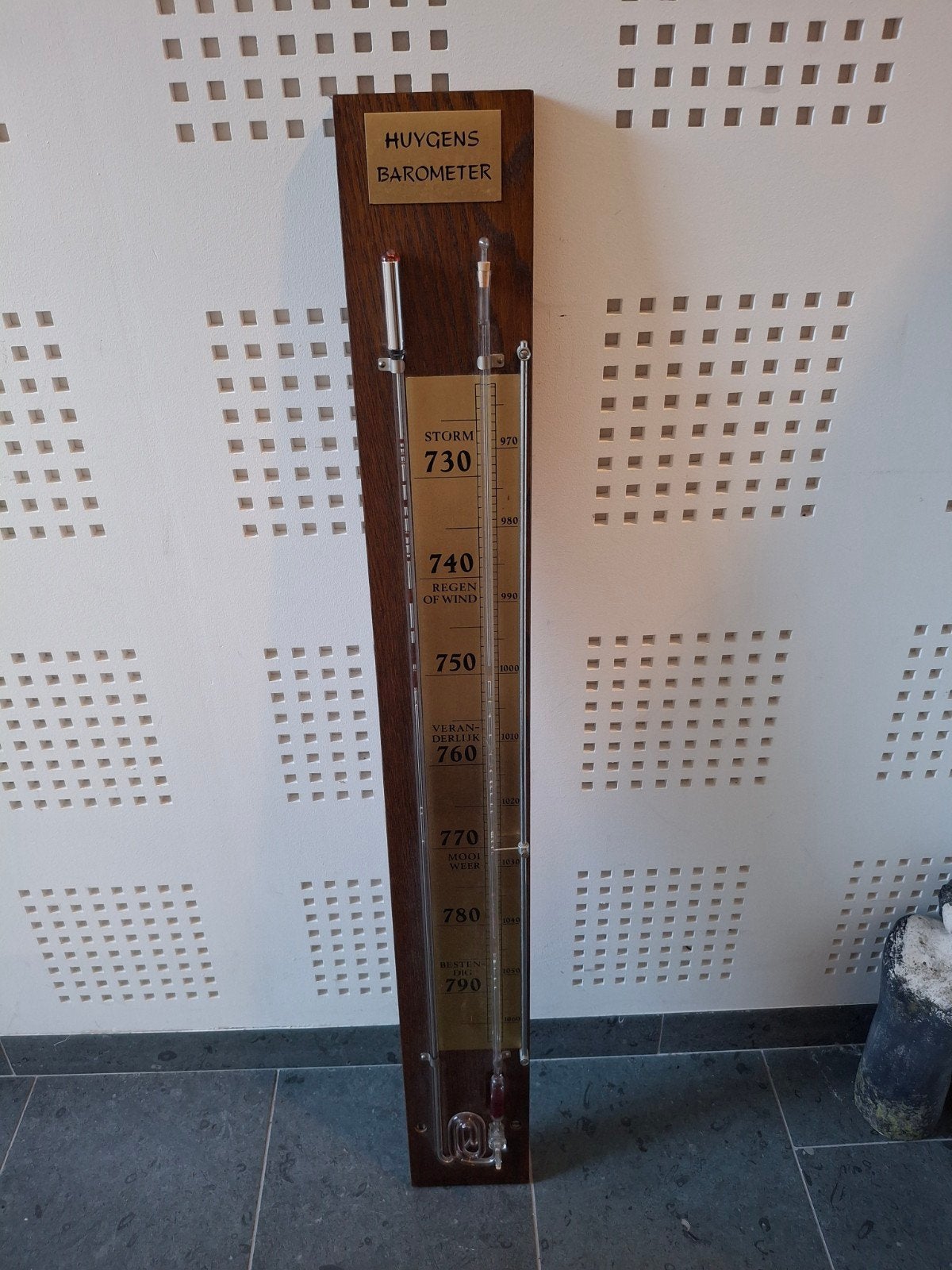 Barometer type Huygens, Ophalen of Verzenden