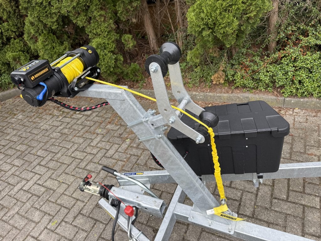 NwStaat! PEGA V-Bun 1500KG TRAILER 'ElektrLIER' OPTIES Bj'24, Watersport en Boten, Boottrailers, Gebruikt