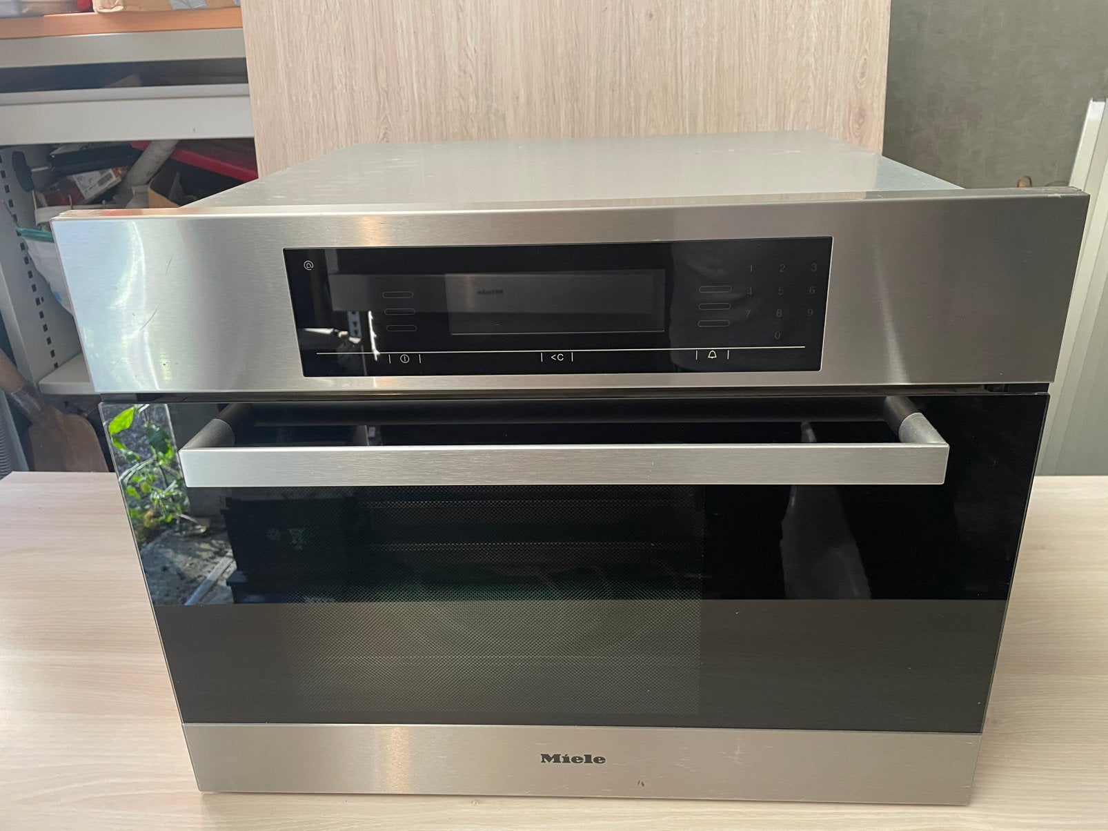 Miele inbouw stoomoven DGC5080, Ophalen, 45 tot 50 cm, Inbouw, Miele