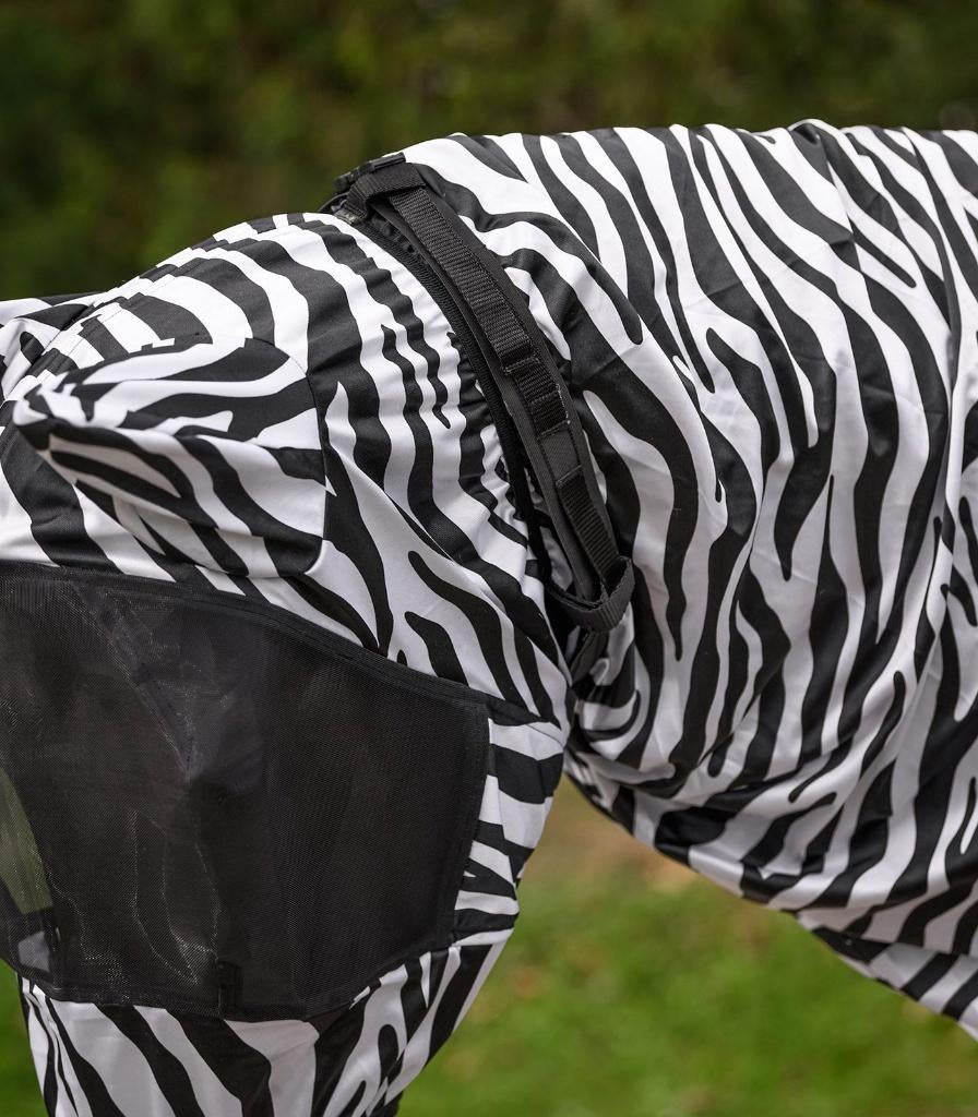 Zebra vliegenmakser eczeemmasker Pony Cob Full Extra Full, Dieren en Toebehoren, De, De, Nieuw, Ophalen of Verzenden