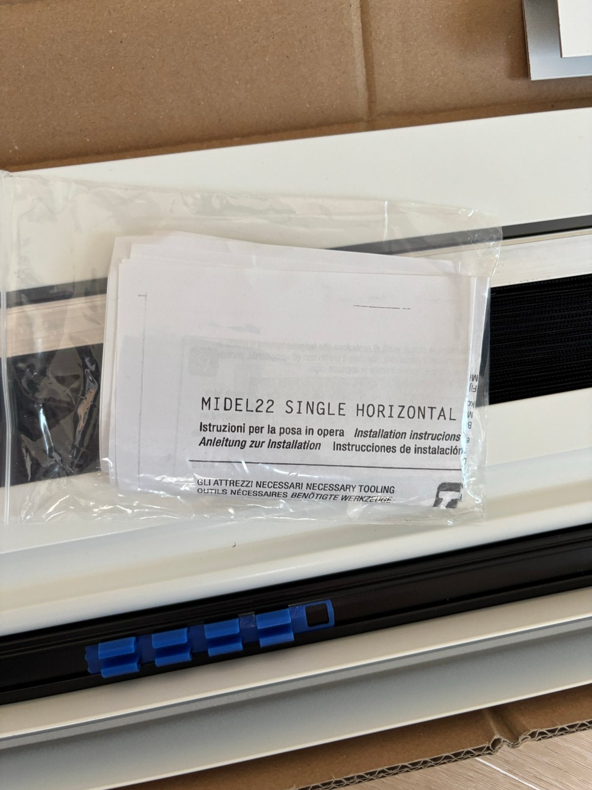 Nieuwe Keje Midel 22 plissé hordeur 900x2308 mm, 80 tot 100 cm, 215 cm of meer, Hordeur, Nieuw