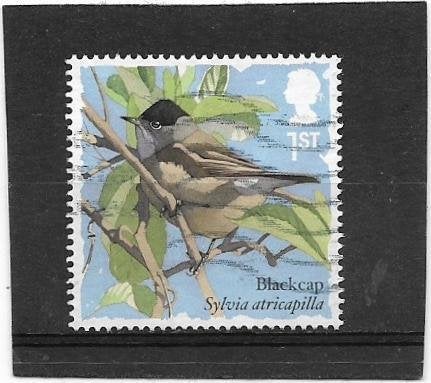 Engeland 2017 Songbirds - Blackcap, Verzenden, Gestempeld