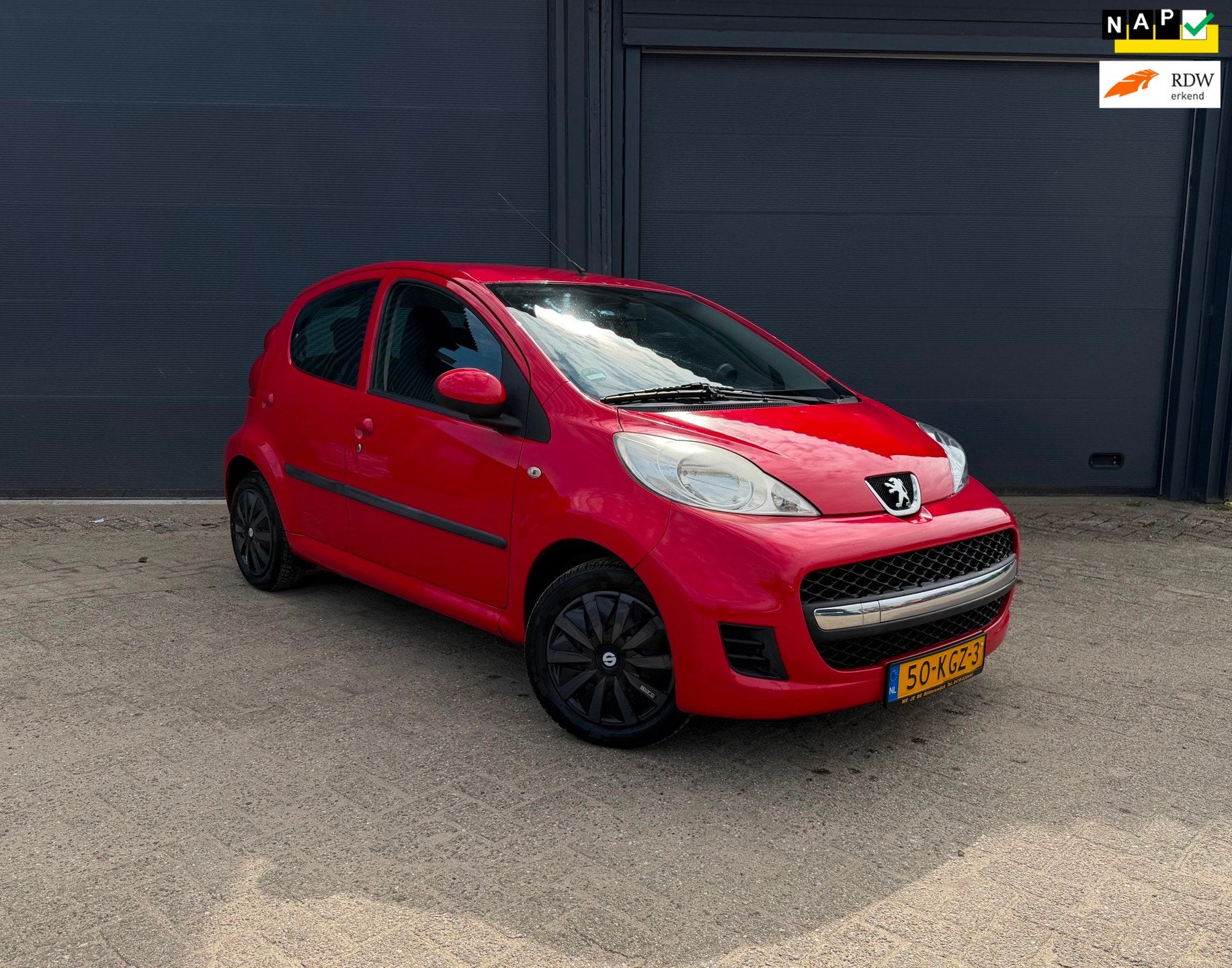Peugeot 107 1.0 | Airco | 5 Deurs | E-Ramen |, Auto's, Voorwielaandrijving, Gebruikt, 4 stoelen, 68 pk