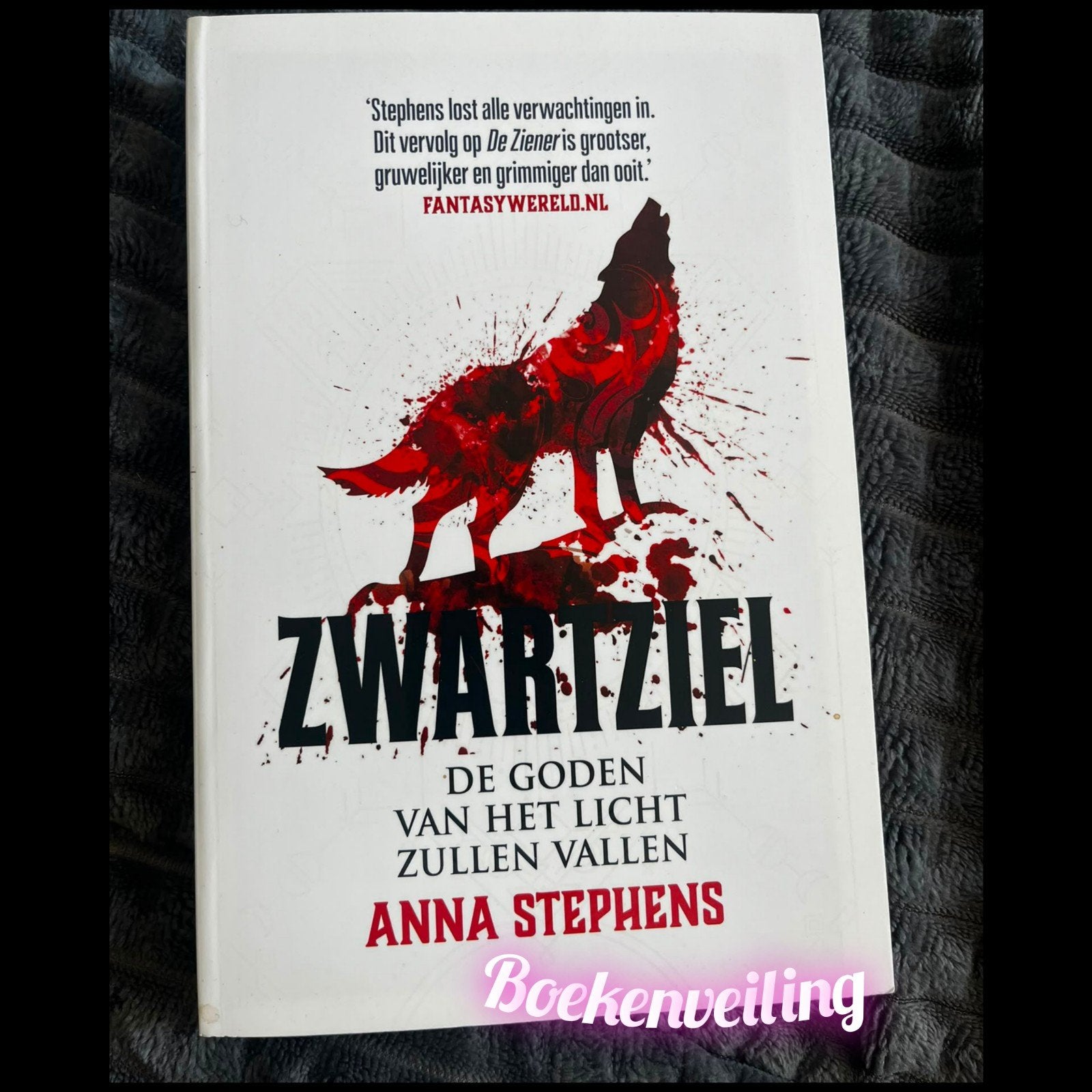 Zwartziel: De Goden van het Licht Zullen Vallen - Anna Steph, Boeken, Ophalen of Verzenden, Zo goed als nieuw, Anna Stephens