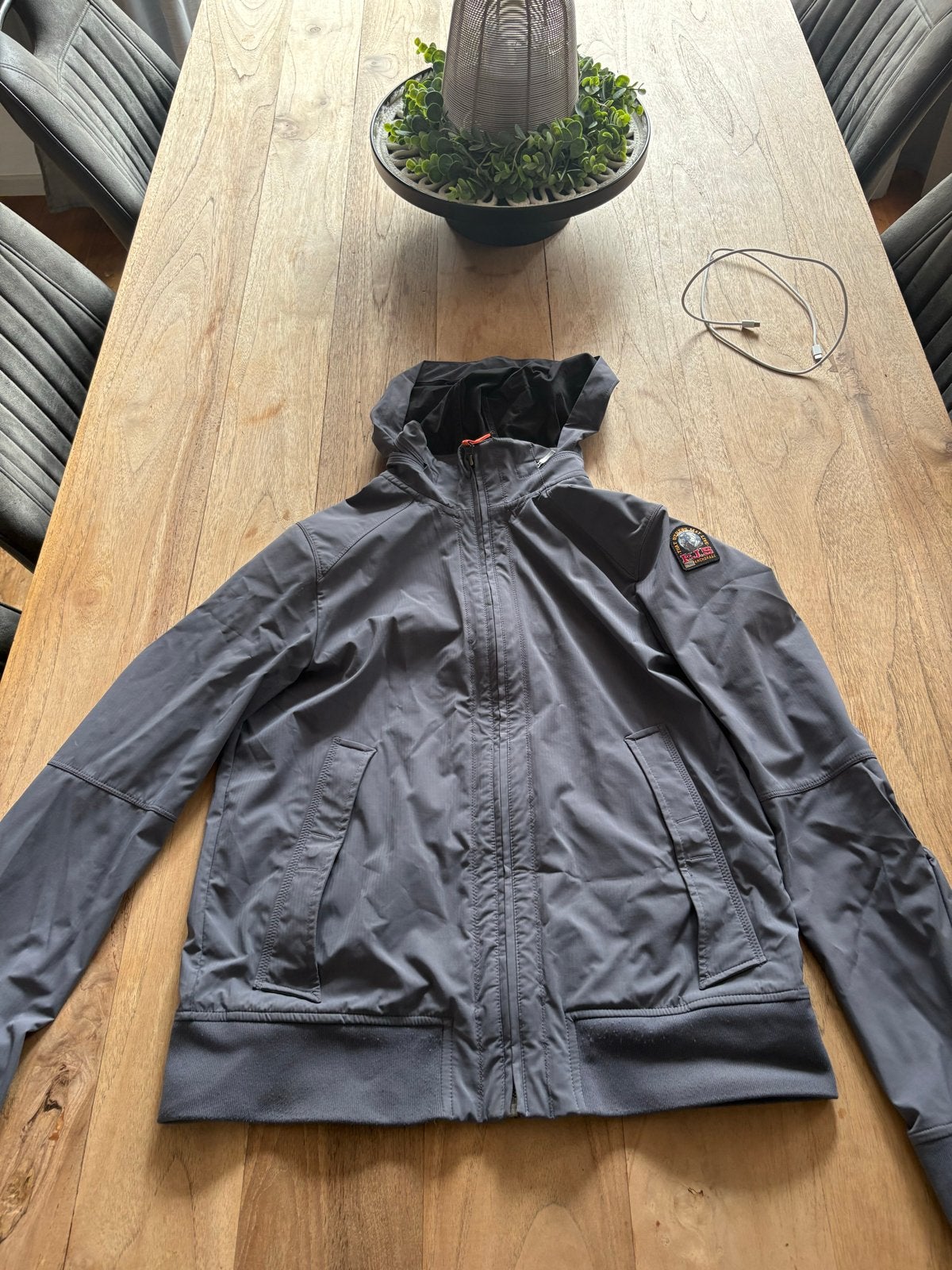 Parajumper Windstopper - Zo goed als nieuw - Maat Y-L, Ophalen of Verzenden, Zo goed als nieuw, Overige maten, Grijs